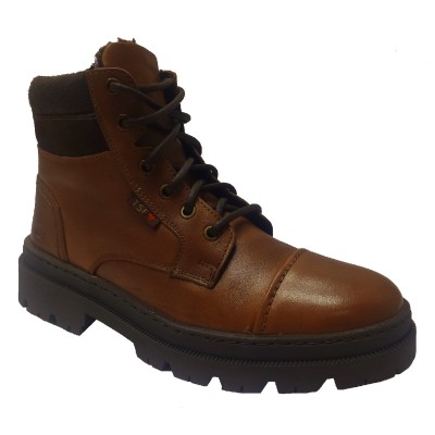 NEW MARSHEL LEATHER BOOT FOR MEN (BRN)